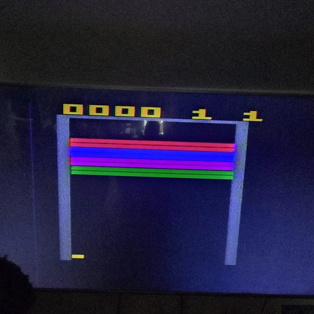 Super Breakout Atari 2600‎ Game Cartridge CX2608 VTG 1978 Tested PWC